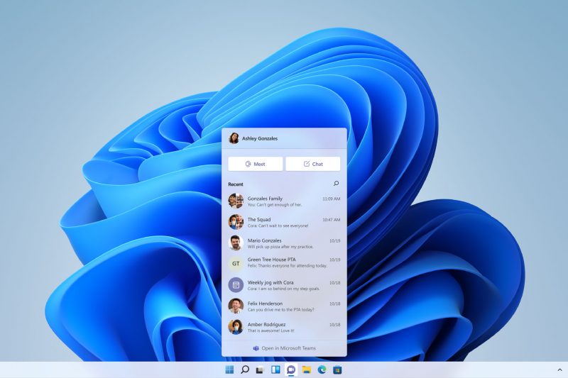 Windows 11 - Teams integration
