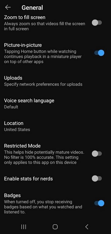 To enable or disable restricted mode on an android device, open the youtube app, sign into your child's account, go to settings and select Restricted Mode. 