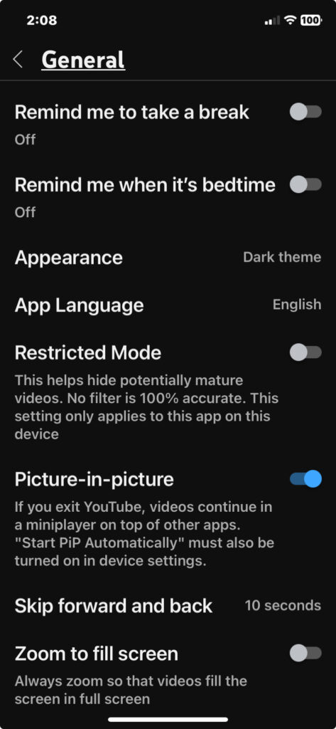 To enable or disable restricted mode on an iphone, go to the youtube app, sign into your account, select settings and then general. Toggle on or off the Restricted Mode button.